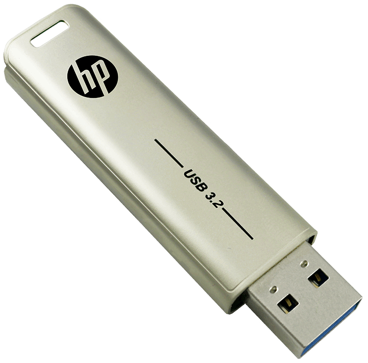 HP x796w unidad flash USB 128 GB USB tipo A 3.2 Gen 2 (3.1 Gen 2) Plata - Imagen 3