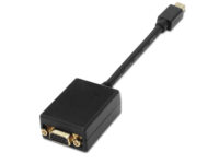 AISENS A125-0135 adaptador de cable de vídeo 0,15 m Mini DisplayPort VGA Negro