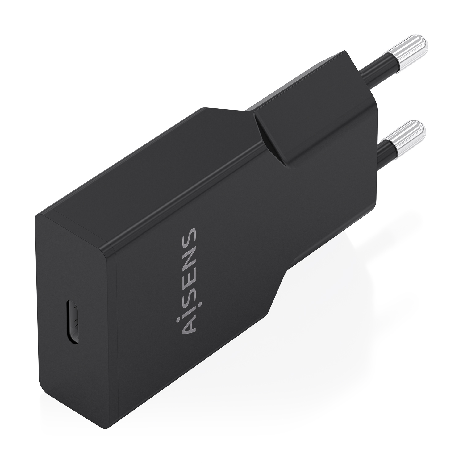 AISENS Cargador Ultra Delgado GaN 30W, 1xUSB-C PD3.0, Negro - Imagen 2
