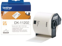 Brother DK-11202 cinta para impresora de etiquetas Negro sobre blanco