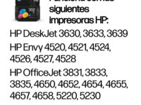 HP Cartucho de tinta original 302XL de alta capacidad tricolor