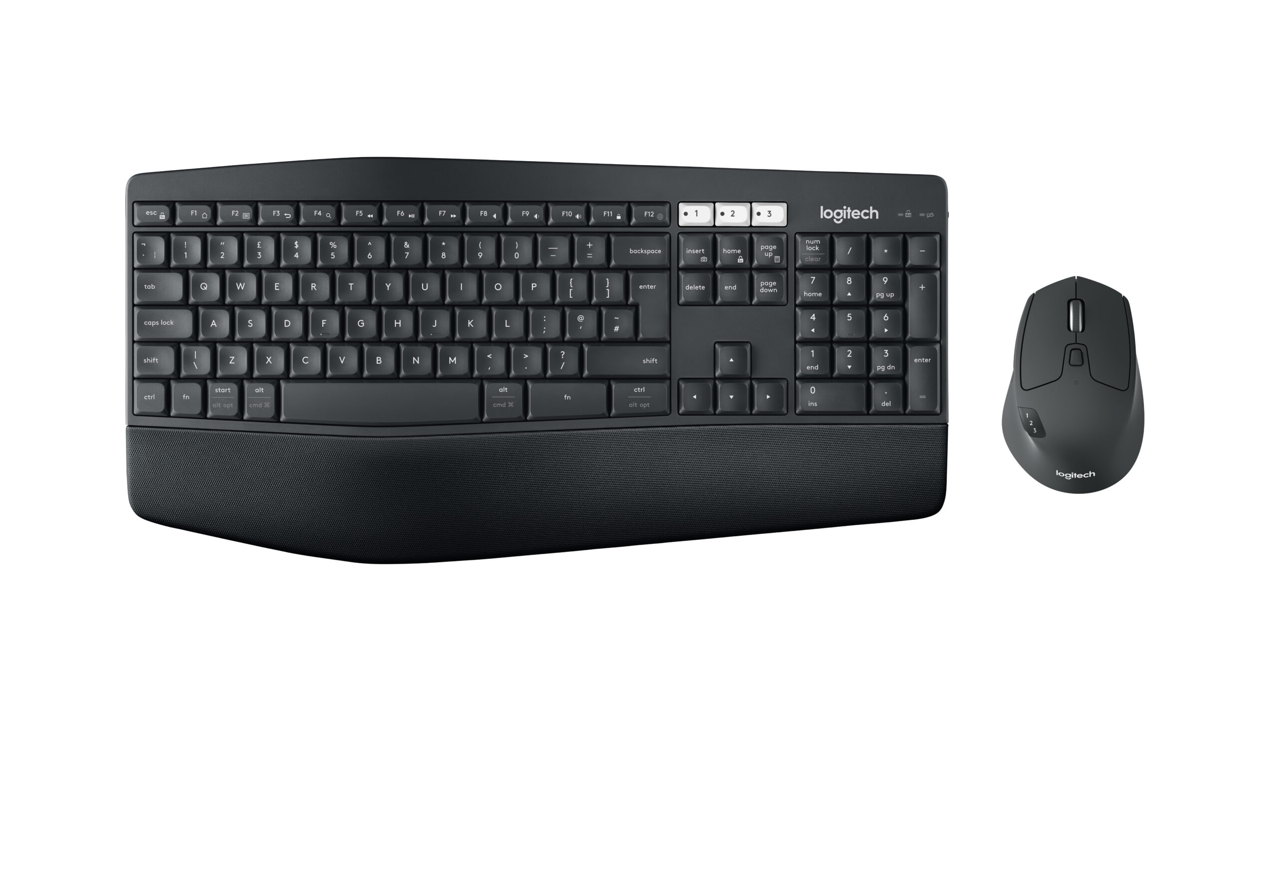 Logitech MK850 Performance teclado Ratón incluido Universal RF Wireless + Bluetooth QWERTY Español Negro