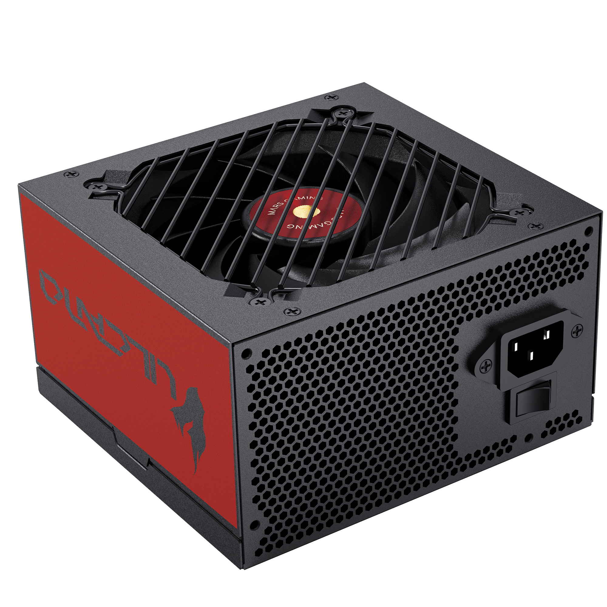 Mars Gaming MPVU750SI, Fuente Alimentación ATX 750W, 10 Años Garantía, 80 Plus Silver, +87% Eficiencia, Tecnologías AI2-RPM, DC-DC y SMD, PFC-Activo, Condensadores Japoneses Toshin Kyogo 105º, Rojo - Imagen 2