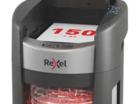 Rexel ShredMax AutoFeed+ 150X triturador de papel Corte cruzado 55 dB 22,5 cm Negro