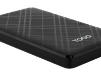 TooQ Caja Externa para Discos de 2,5” HDD/SSD, Negro