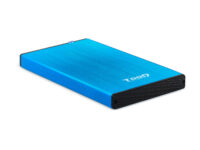 TooQ TQE-2527BL caja para disco duro externo Caja de disco duro (HDD) Negro, Azul 2.5'