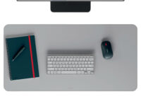 Leitz 53820085 protector de escritorio Cloruro de polivinilo (PVC) Gris